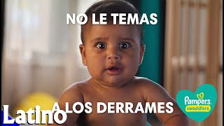 PAMPERS Swaddlers  No le temas a los derrames 2024 [upl. by Namra]