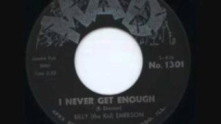 Billy the kid Emerson  I never get enough [upl. by Allys485]