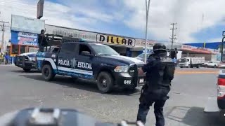 Persecución a civiles armados en la central de autobuses en Fresnillo Zacatecas TestigoNocturno [upl. by Allister]