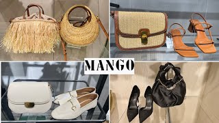 MANGO BAGS amp SHOES NEW COLLECTION  APRIL 2024 [upl. by Jopa]