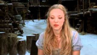 RED RIDING HOOD Amanda Seyfried Interview [upl. by Buehrer]