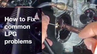 How to Fix Common LPG Problems  Vaporiser  Reducer Injectors [upl. by Gun]