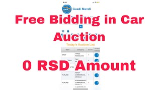 Free Bidding In Car Auction l Hinduja Finance l Auction l Zero RSD Amount l Finance Auction [upl. by Johathan]