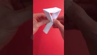 Soporte para Celular Casero de Papel RÁPIDO y Muy Fácil de Hacer 📘📲 Shorts [upl. by Cacilie]