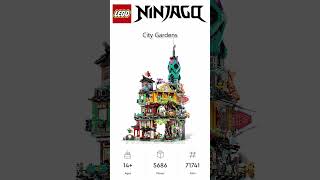 PREVIEW LEGO NINJAGO City Gardens Set 71741 LEGO 2023 [upl. by Malkin]