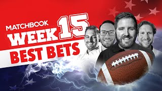 NFL Week 15 Best Bets [upl. by Lucilia582]