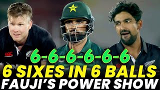 6️⃣6️⃣6️⃣6️⃣6️⃣6️⃣ Faujis Power Show Against Kiwis Bowlers  Pakistan vs New Zealand  PCB  M2B2A [upl. by Leahcimsemaj]