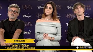 I Leoni di Sicilia  Intervista a Paolo Genovese Miriam Leone e Michele Riondino [upl. by Mirabel]