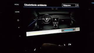 Volkswagen Arteon Ambiente Lighting 3 colors Led [upl. by Kudva]