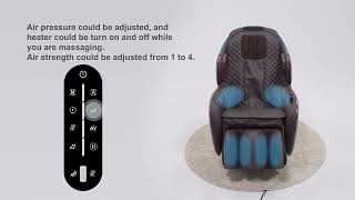 Synca Wellness CirC 3 Massage Chair How to Video [upl. by Magnum]