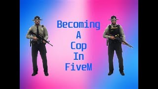 Becoming a cop in FiveM Pt 1 The Basics [upl. by Ajiram769]