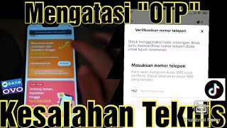 Mengatasi OTP Kesalahan Teknis  Event Referral Tiktok Terbaru [upl. by Otti785]