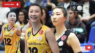 Yuan Xinyue 袁心玥 Cam 📹  Vakıfbank × FC Porto  12112024 [upl. by Jase598]