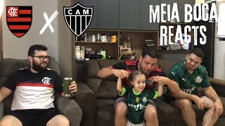 REACT FLAMENGO 3  1 ATLÉTICOMG  MENGÃO ATROPELA O GALO NO MARACA E ENCAMINHA O TÍTULO [upl. by Olenka428]