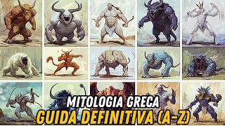 TUTTE77 le Creature della Mitologia GRECA in 30 MINUTI lunico Video che devi guardare per Capire [upl. by Iznek]