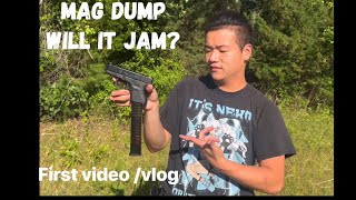 40 round 9mm glock ets mag does it jam [upl. by Anaidiriv]