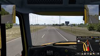 American Truck Simulator  Tucumcari to San Antonio  Crawler Tractor [upl. by Maer]