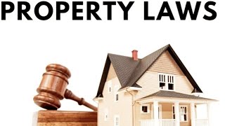 Shortcut notes of Transfer of Property Act1882 [upl. by Beverlee]