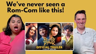 Do Aur Do Pyaar Trailer REACTION  Vidya B Pratik G Ileana D Sendhil R [upl. by Oiratno904]