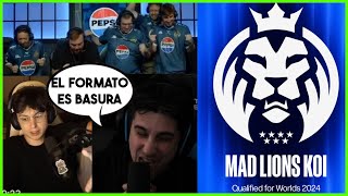 STREAMERS opinan de MDK CLASIFICADO a Worlds [upl. by Ohaus]