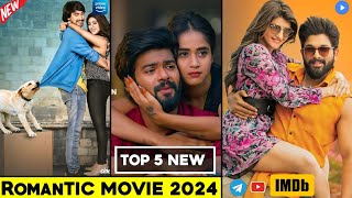 Love Story Movies 2024  Top 5 Best Rating South Indian Romantic Movies in Hindi  Filmy PRO Series [upl. by Cawley660]