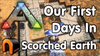 ARK Scorched Earth DLC Episode 6  EXPLORING THE WILD Ark Survival Evolved [upl. by Aivek]