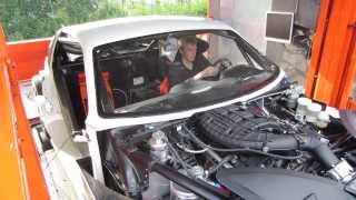 Ginetta G55 GT4 paddleshift dyno testing [upl. by Gwenora]