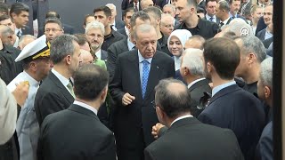 President Erdogan visits the stands at IDEF23 16th International Defence Industry Fair [upl. by Eleynad]