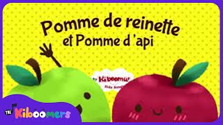 Pomme de reinette et pomme dapi  Comptines  Chansons  The Kiboomers  Musique  Maternelle [upl. by Capello430]