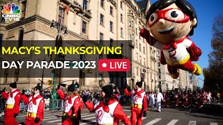 LIVE Macy’s Thanksgiving Day Parade 2023 live  Macys Parade Live From New York  USA Live  IN18L [upl. by Gerrilee]