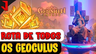 GUIA ATUALIZADO DE ROTA DE GEOCULUS AUMENTE SUA STAMINA O QUANTO ANTES  GENSHIN IMPACT [upl. by Fayre]