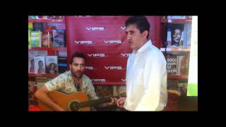 Guillermo Fesser cantando la canción de Anizeto Calzeta con Víctor Monigote [upl. by Ilaw]