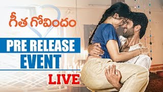 Geetha Govindam Pre Release Full Event  Vijay Deverakonda Rashmika Mandanna Parasuram [upl. by Sullecram]