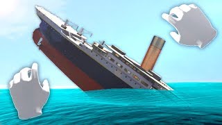 SINKING TITANIC WITH MY BARE HANDS  Disassembly VR Gameplay [upl. by Arleta]