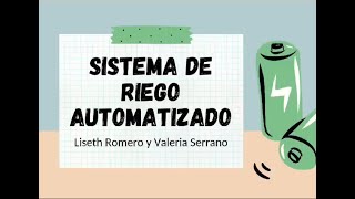 Sistema de riego automático casero [upl. by Kcirtap]