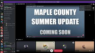 Full UNCUT QampA of Summer Update Part 1 Maple County [upl. by Nomaj480]