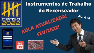 ATUALIZAÇÃO da AULA 04  Instrumentos de trabalho do Recenseador  Conhecimentos Técnicos IBGE 2022 [upl. by Rhyner215]