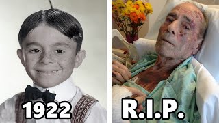 THE LITTLE RASCALS OUR GANG 1922 Cast THEN AND NOW 2023 All the cast members died tragically [upl. by Sheree]