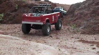 Part 1 14 Trucks Crawling at Woodgrove Ave  RC Trail Adventures Axial Wraith SCX10 CC01 CR01 [upl. by Etnoed863]