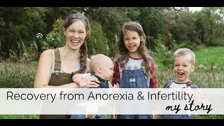 Recovery from Anorexia Infertility and hypothalamic amenorrhea  Healing Infertility naturally [upl. by Drahsar]