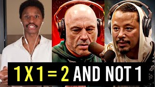 The Internet react to Joe Rogan and Terrence Howard iyambo joerogan PodcastCringe [upl. by Aloiv]