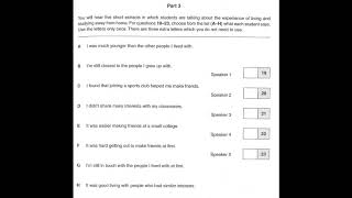 Listening B2 FCE 1 2015 Test 3 Part 3 [upl. by Cida]