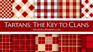 Tartans The Key to Clans  Ancestral Findings Podcast [upl. by Nasya]