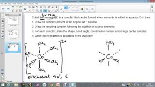 drawing complexes 1  monodentate [upl. by Analrahc]