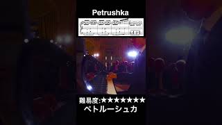 世界で最も難しいピアノ曲の1つ「ストラヴィンスキーペトルーシュカStravinsky Petrushka」 piano concert music [upl. by Nrehtac]