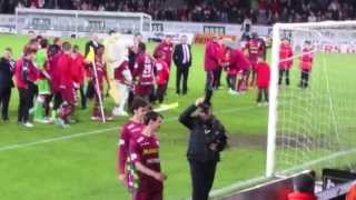 Zulte Waregem wint tegen Club Brugge  160513 [upl. by Sarson]