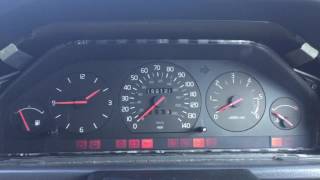 Volvo 940 turbo diesel d24tic cold start [upl. by Eutnoj]