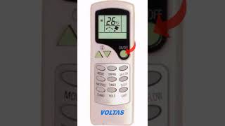 Voltas ac ko heat mode kaise kare  Voltas ac ka remote kaise chalate hain  Hot and cold ac [upl. by Uahc]