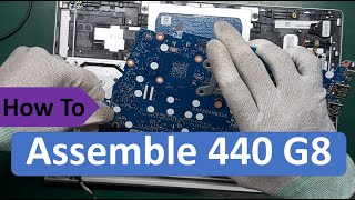 🛠️ HP 440 G8 Assemble All Parts  How to Assembly Hp ProBook 440 G8 Series Laptop Replacing Part [upl. by Rosse221]