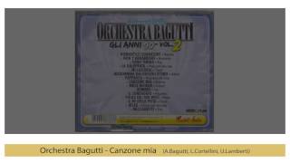 Orchestra Bagutti  Canzone mia karaokelyrics  GALLETTI BOSTON [upl. by Enelhtac]